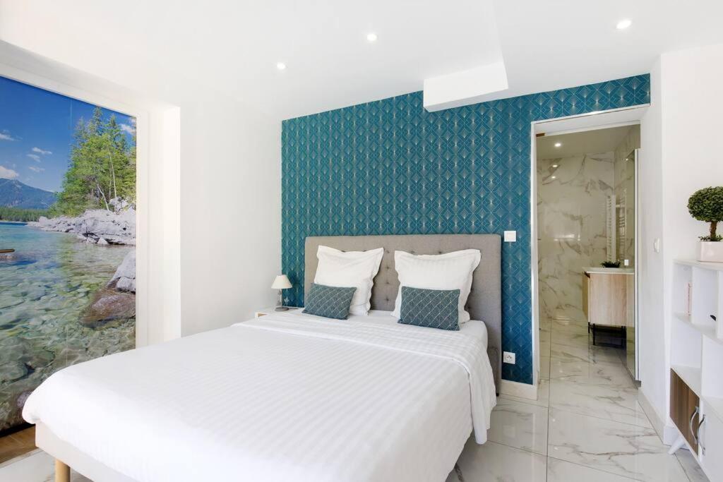 Studio rénové avec parking et terrasse à Eze village Èze Exterior foto