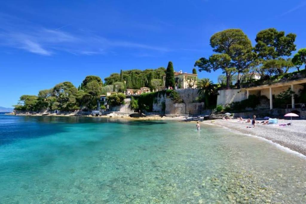 Studio rénové avec parking et terrasse à Eze village Èze Exterior foto