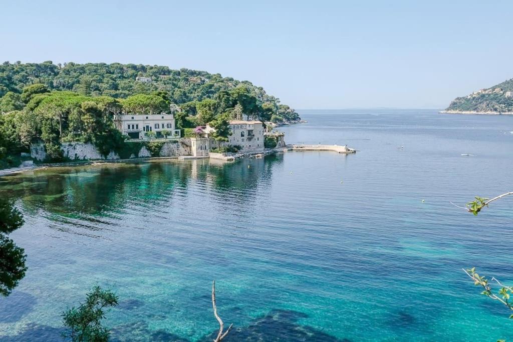 Studio rénové avec parking et terrasse à Eze village Èze Exterior foto